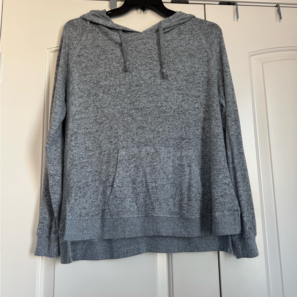 Ocean Drive Heather Blue Women's Hoodie Long Sleeve